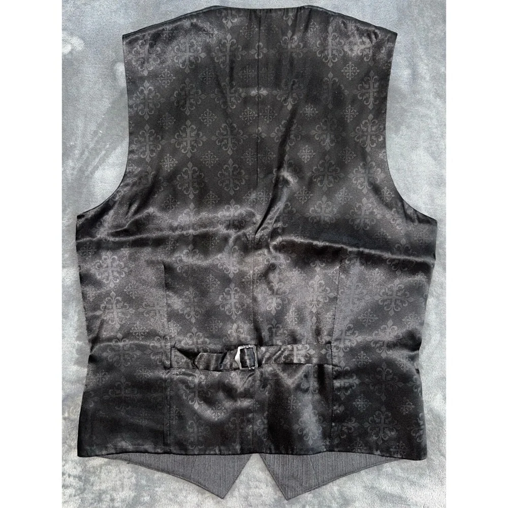 Guess Goth Vest with Embroidery
